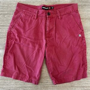 Quiksilver Men's Red Shorts